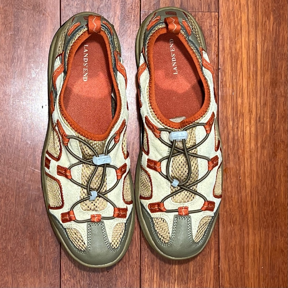 Lands’ End mesh hiking shoes